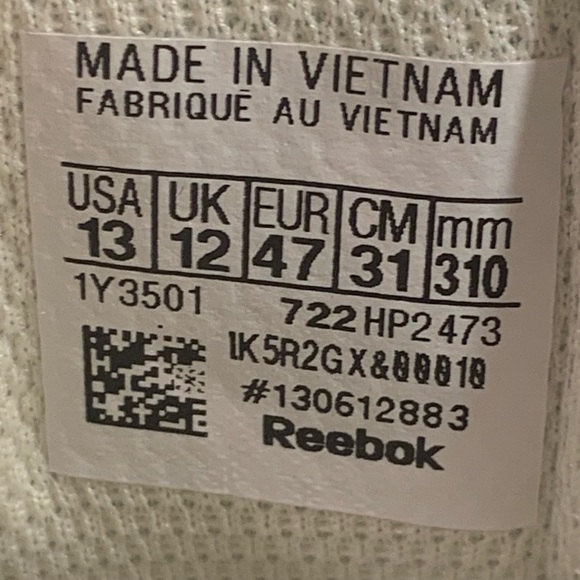 [BRAND NEW] REEBOK PREMIER ROAD PLUS VI CHALK BRIGHT OCHRE MENS SIZE 13 SNEAKERS - Picture 13 of 13